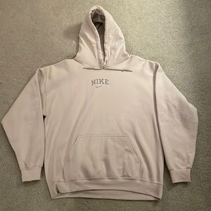 Vintage Nike stitched spell out hoodie Size L